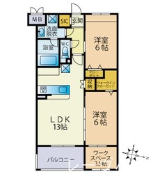 パストラルの物件間取画像